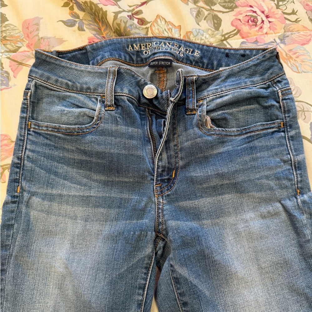 American Eagle Outfitters Women's Denim Skinny Jeans - Picture 2 of 9